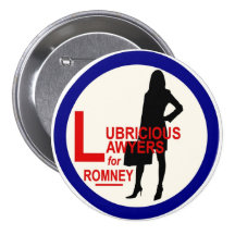 Lubricious Rechtsanwälte für Romney Anstecknadel