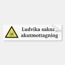 Ludvika saknar akutmottagning bildekal