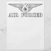 Luft gezwungen flyerdesign