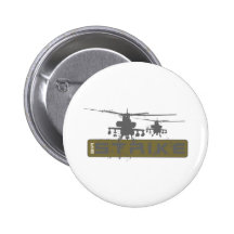 Luftangriff Anstecknadelbutton