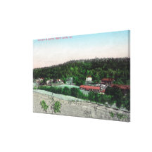 Luftaufnahme des TownKnowles, CA Gespannte Galerie Drucke