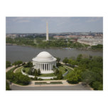 Luftaufnahme von Jefferson und von Washington-Denk Postkarten