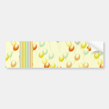 Luftballons Auto Sticker