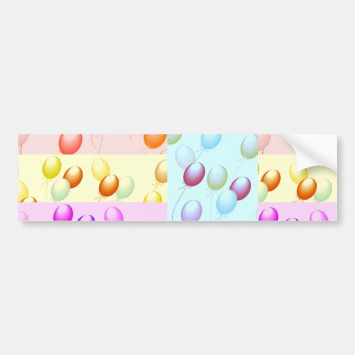 Luftballons Autosticker