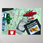 Luftfahrt Plakatdruck