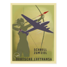 Lufthansa 1937 postkarten