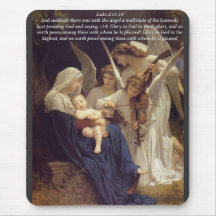 Luke-2:13 - 14 mauspads
