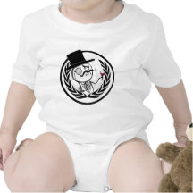 LulzSec anonymes Logo Baby Strampelanzug