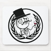 LulzSec anonymes Logo Mousepad