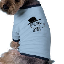 Lulzsec Monocle-Typ Hund T-shirt