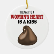 Lustig eine Weise zum Herzen einer Frau Weihnachtsbaum Ornament