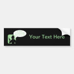 Lustig seien Sie Nizza zum Krankenschwester-Humor Autosticker