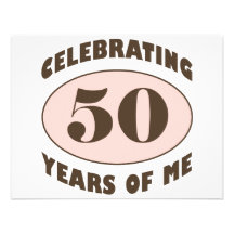 Lustige 50. Geburtstags-Geschenke Individuelle Einladungskarte