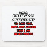 Lustige Arzt-Assistenten-T-Shirts Mousepad