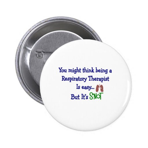 Lustige Atmungstherapie-Geschenke Anstecknadelbuttons