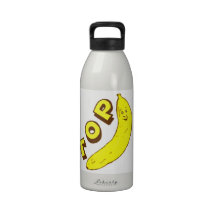 Lustige Büro-Chef-Spitzenbananen-Freiheits-Wasser- Wiederverwendbare Wasserflasche