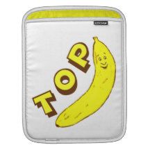 Lustige Büro-Chef-Spitzenbananen-Rickshaw iPad Hül Sleeves Für iPads