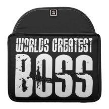 Lustige Büro Humor-Chefs: Der bestste Chef der Wel Sleeves Für MacBook Pro