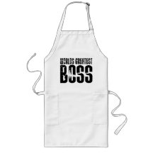 Lustige Büro Humor-Chefs: Der bestste Chef der Wel Schürze