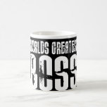 Lustige Büro Humor-Chefs: Der bestste Chef der Wel Kaffeetassen