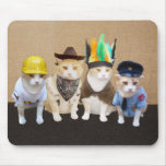 Lustige Dorf-Katzen Mauspad