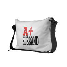 Lustige Geschenke für Ehemänner: A+ Ehemann Kurier Taschen