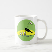 Lustige gymnastische Geschenk-Becher-Grün-Version Teehaferl