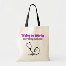 Lustige Krankenpflege-Studenten-Taschen-Tasche und
