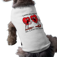 Lustige Liebe Haustiershirts
