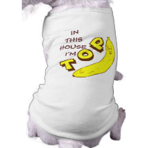Lustige Platzhirsch errr Banane Haustiershirts