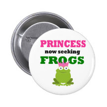 Lustige Prinzessin Button