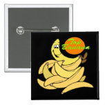 Lustige Spitzenbananen-T-Shirts Geschenke Buttons