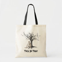 Lustige Taschen-Tasche Geist-Skeleton Halloweens