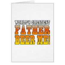 Lustige Vater-Vati-weltbestes Vater-Bier ich! Grußkarten