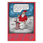 Lustige Weihnachtskarten: Weihnachtstrommeln