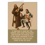 Lustigen St George Tag Karte