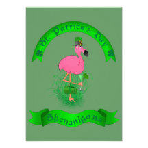 Lustigen St Patrick Tagesshenanigans-Einladung