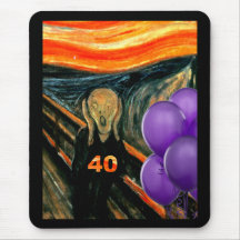 Lustiger 40. Geburtstag Mauspad