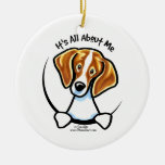 Lustiger Beagle Weihnachtsornament
