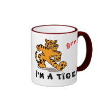 Lustiger chinesischer Tierkreis-Tiger Tee Tasse