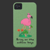 Lustiger Flamingo iPhone 4/4S kaum dort Fall casemate hüllen