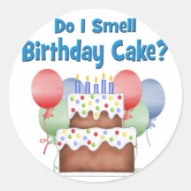Lustiger Geburtstag Sticker