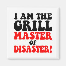 Lustiger Grill Magnete