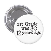 Lustiger Highschool Absolvent Buttons