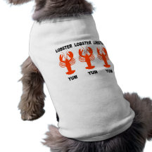 Lustiger Hummer Hundetshirt