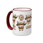 Lustiger Kaffee-Spaß Kaffeetasse