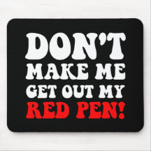 Lustiger Lehrer Mousepad