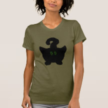 Lustiger niedlicher Katzen-Cartoonkunst-T-Shirt En