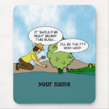 Lustiger Pufferspeicher Geocaching personalisierte Mauspads