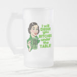 Lustiger Retro irischer Bier-Spaß Kaffeetasse